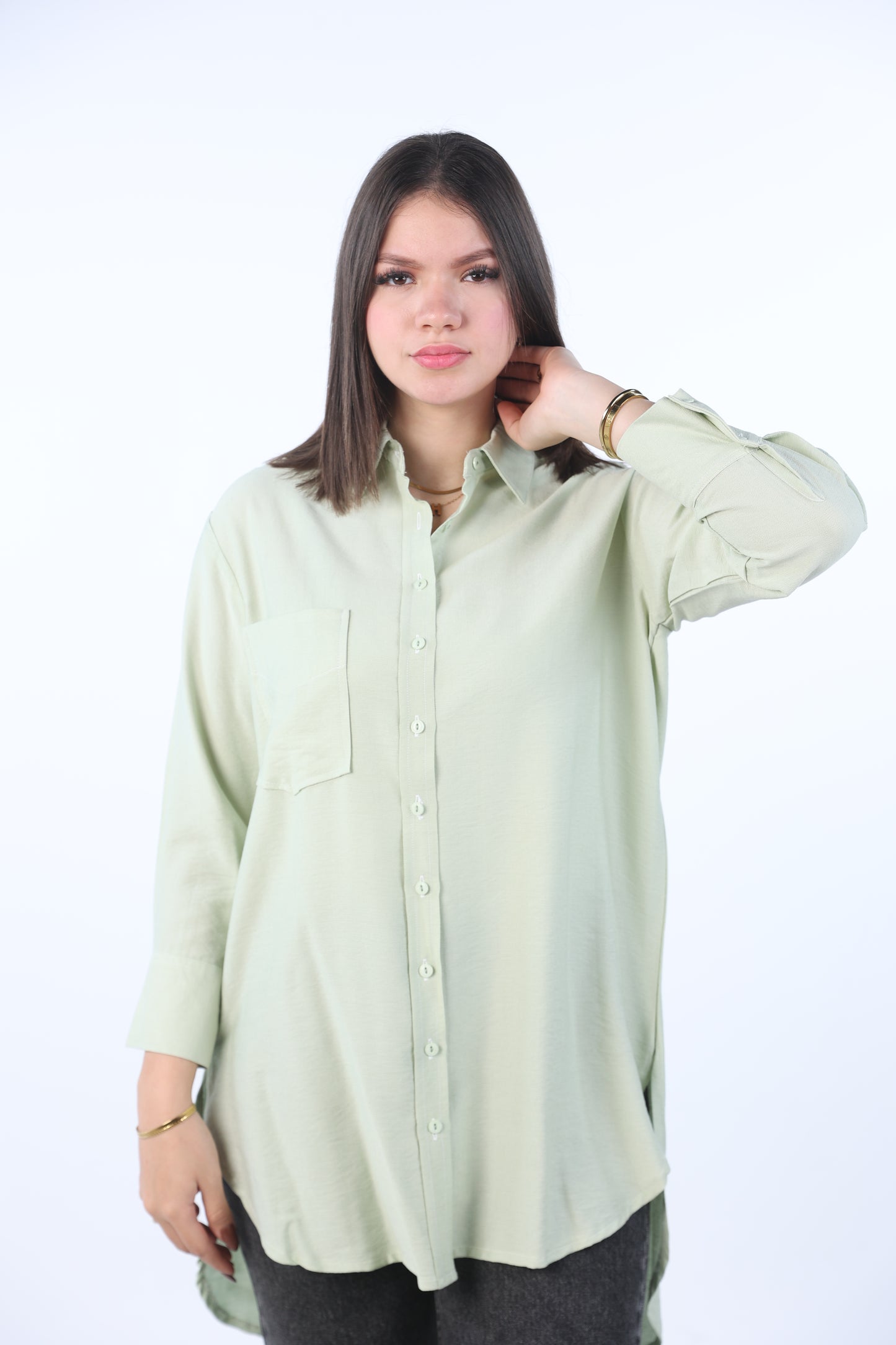 Long basic shirt 	1089