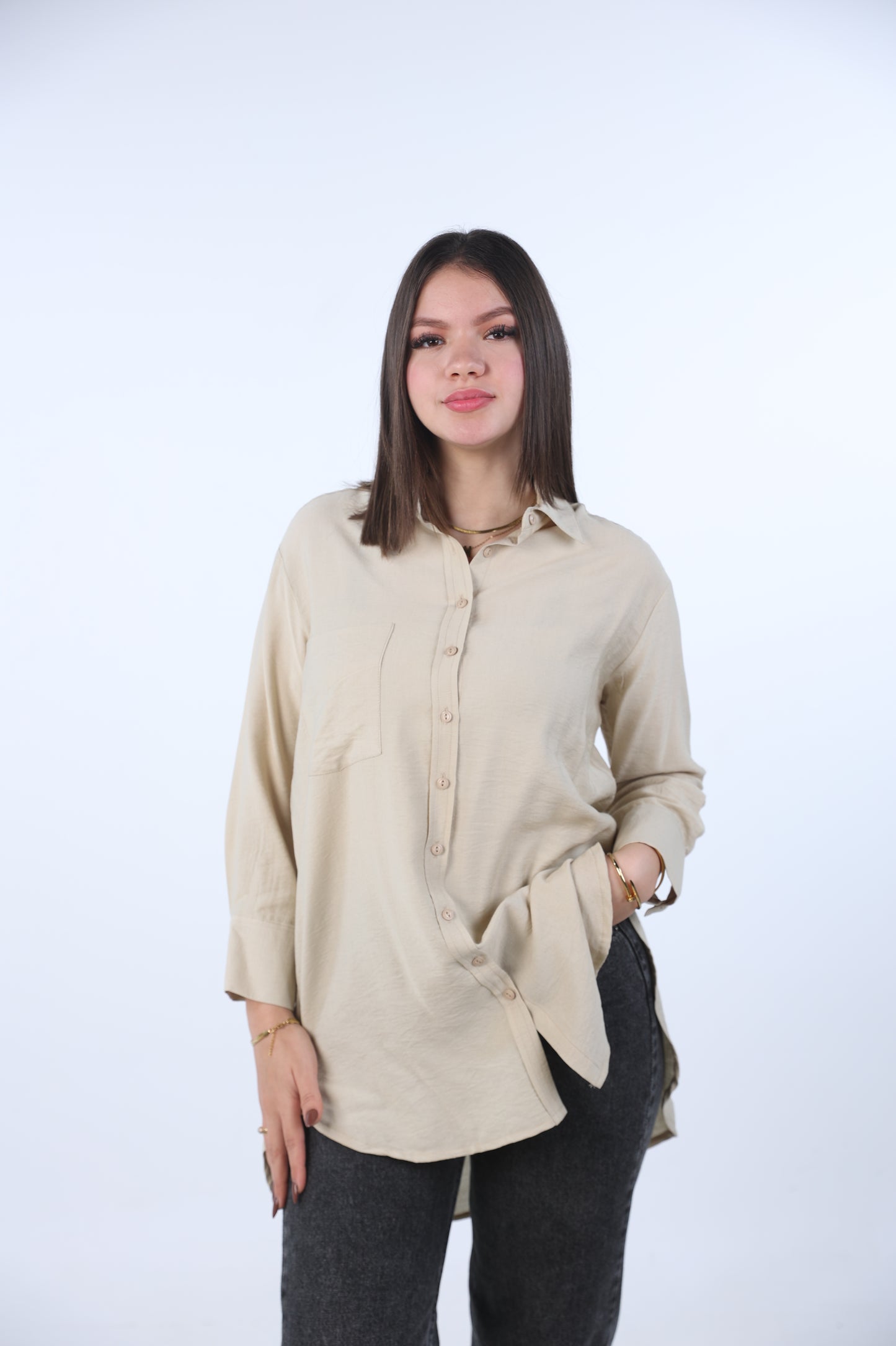 Long basic shirt 	1089