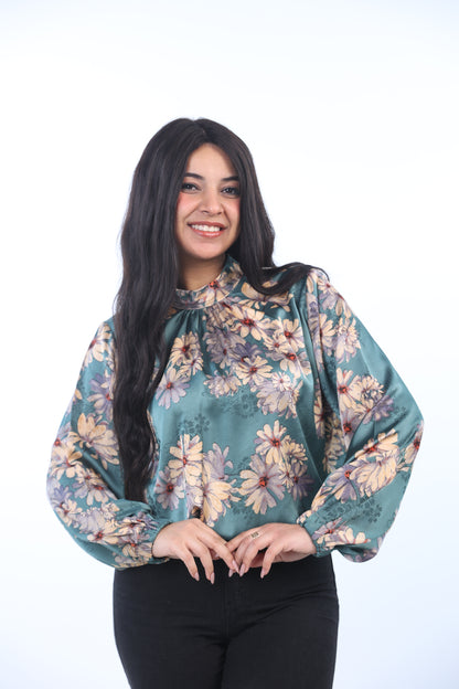 Satin blouse	1046