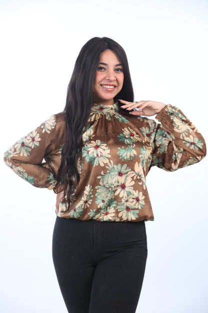 Satin blouse	1046