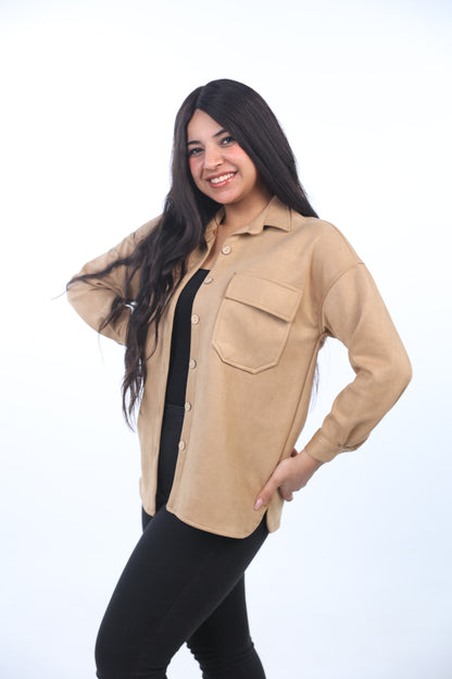 Oversize Suede jacket 1060